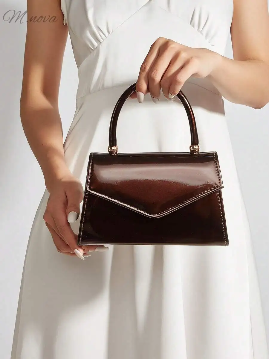 Elegant Patent Leather Envelope Handbag For Women Business Party Evening
Elegant Patent Leather Envelope Handbag For Women Business Party Evening