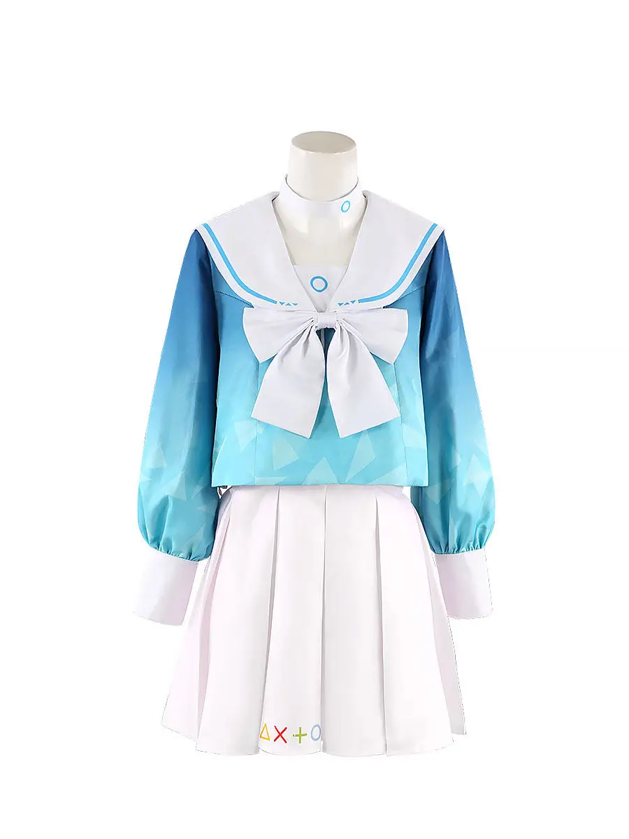 Blue Archive Arona Custom Sailor Uniform Cos Outfit Ideal for Women Female Anime Game Theme Party Performance Halloween Carnival
Blue Archive Arona Custom Sailor Uniform Cos Outfit Ideal for Women Female Anime Game Theme Party Performance Halloween Carnival