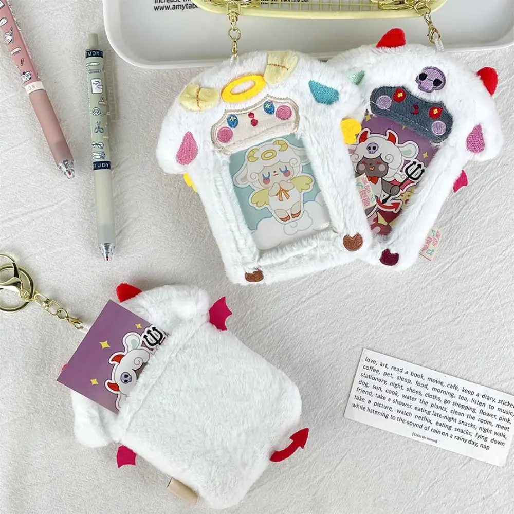 Korean Idol Cartoon Photocard Holder Animal INS Plush Photocard Holder Protective Case with Keychain Pendant Bus Card Holder
Korean Idol Cartoon Photocard Holder Animal INS Plush Photocard Holder Protective Case with Keychain Pendant Bus Card Holder