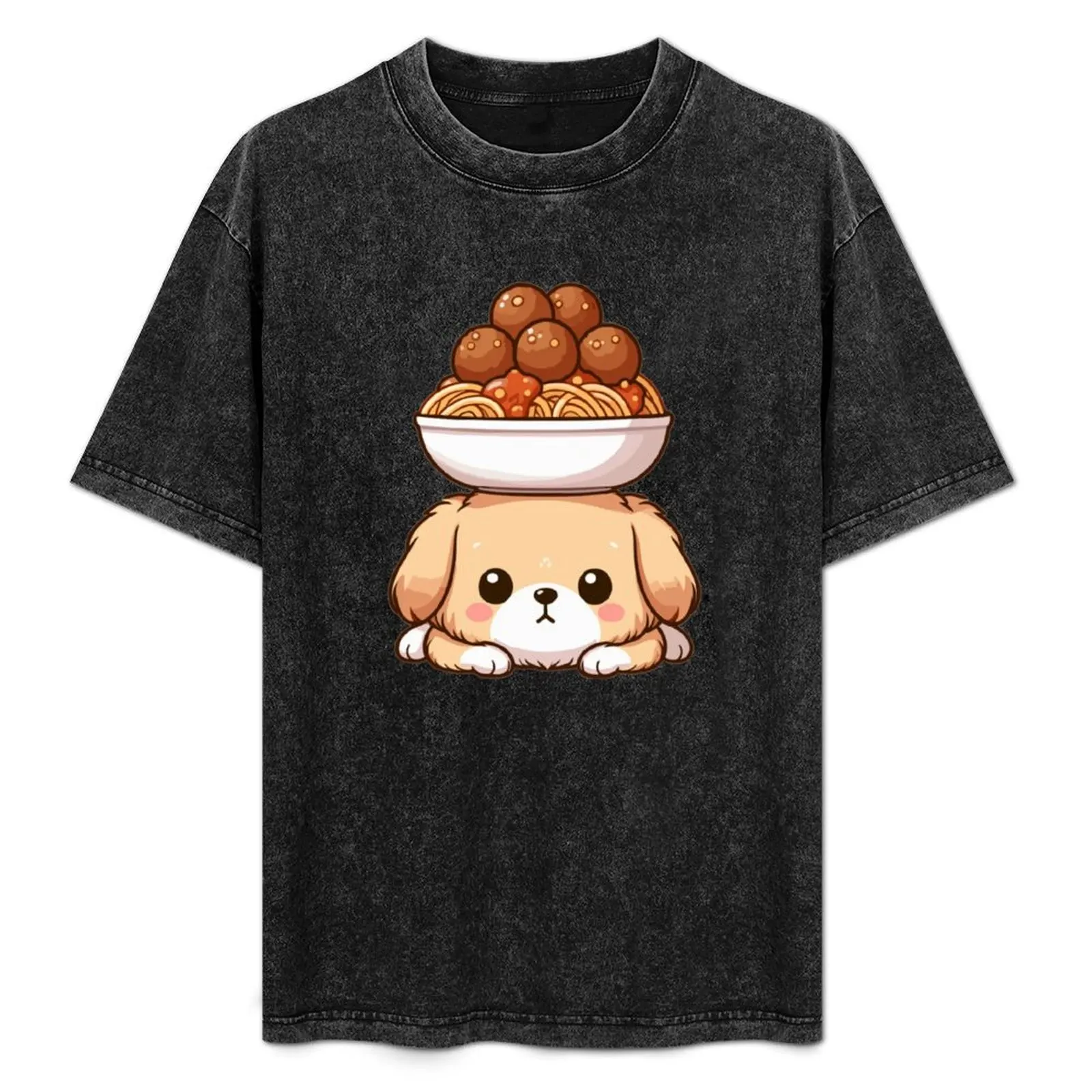 Dog With Spaghetti On It*s Head T-Shirt Festival Casual Short Sleeve
Dog With Spaghetti On It*s Head T-Shirt Festival Casual Short Sleeve