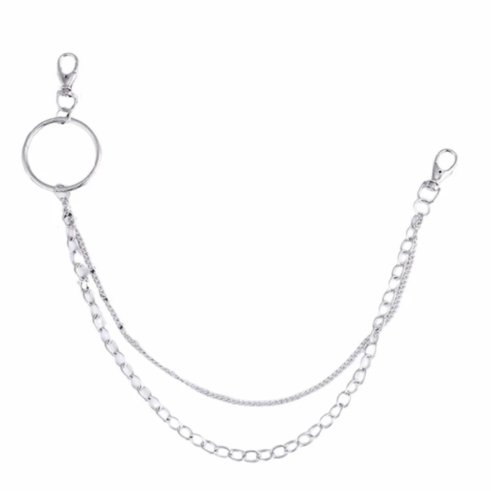 Готический панк-ремень для уличной моды, многослойный, из металлического сплава, с многослойной цепочкой-брелоком, в стиле хип-хоп, для вязаных брюк
Готический панк-ремень для уличной моды, многослойный, из металлического сплава, с многослойной цепочкой-брелоком, в стиле хип-хоп, для вязаных брюк