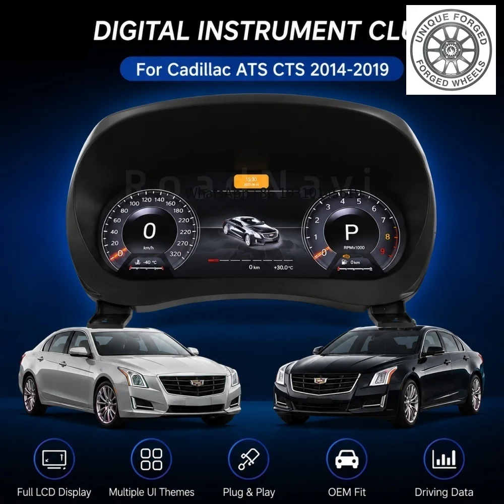 26style BC RoadNavi Car Auto Speedometer for Cadillac ATS CTS 2014-2019 LCD Digital Cluster Car Upgrade Dashboard Instrument
26style BC RoadNavi Car Auto Speedometer for Cadillac ATS CTS 2014-2019 LCD Digital Cluster Car Upgrade Dashboard Instrument