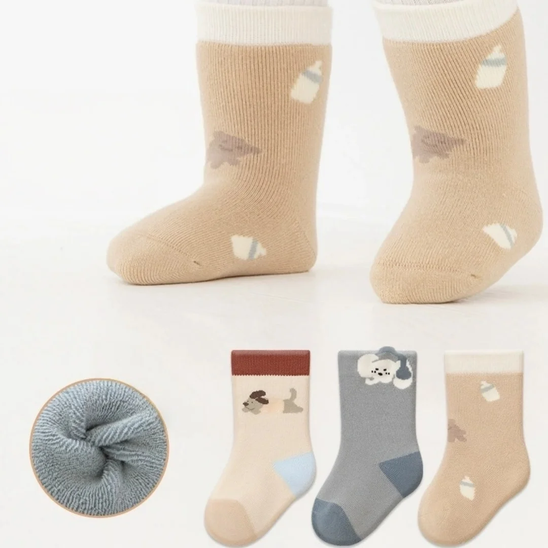 3 Pairs Cartoon Kids Socks Casual Baby Girls Boys Cotton Spring Autumn Toddler Knitted Children Socks For 0-5Years
3 Pairs Cartoon Kids Socks Casual Baby Girls Boys Cotton Spring Autumn Toddler Knitted Children Socks For 0-5Years