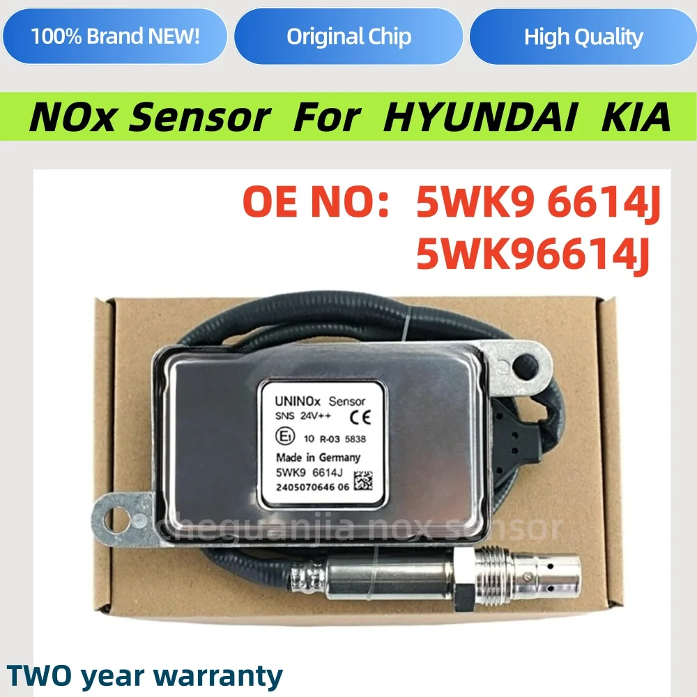 5WK96614J 5WK9 6614J Original New NOX Sensor Nitrogen Oxygen Sensor For HYUNDAI-24V 2965084700 29650-84700 Car-styling
5WK96614J 5WK9 6614J Original New NOX Sensor Nitrogen Oxygen Sensor For HYUNDAI-24V 2965084700 29650-84700 Car-styling