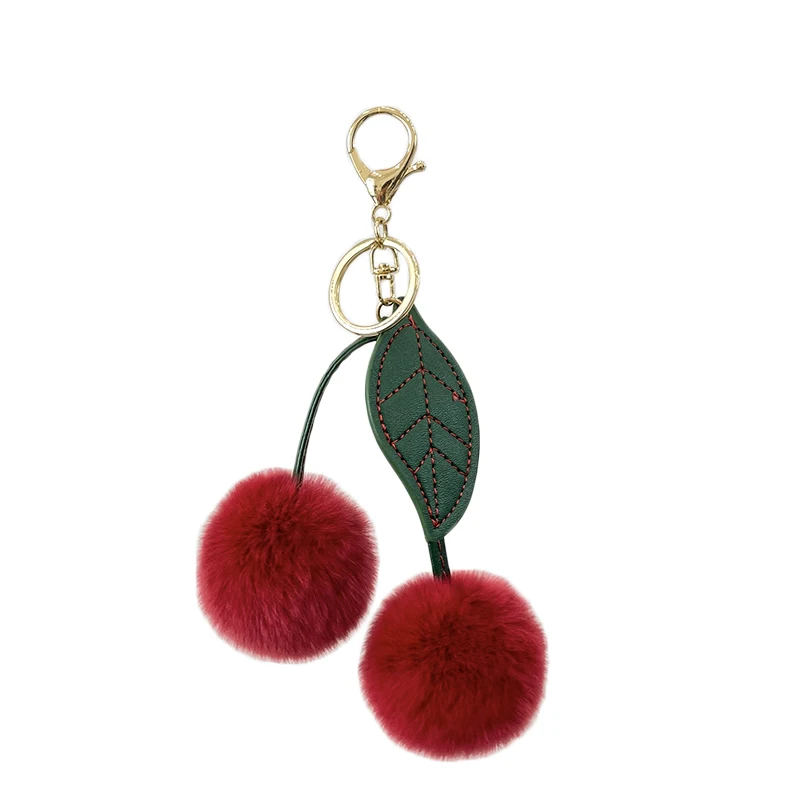 Rex Rabbit Fur Brown Cherry Keychain Pendant Ins Style Plush Doll Schoolbag Hanger Game Animal Figurines Low Price Gift
Rex Rabbit Fur Brown Cherry Keychain Pendant Ins Style Plush Doll Schoolbag Hanger Game Animal Figurines Low Price Gift