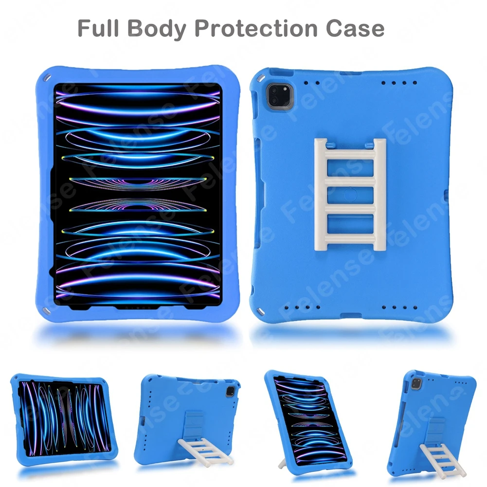 Case For iPad Pro 12.9 inch 2022 2021 2020 2018 A2436 A2378 A2229 A1876 Kids Shockproof Full Body Protection Tablets Cover Funda
Case For iPad Pro 12.9 inch 2022 2021 2020 2018 A2436 A2378 A2229 A1876 Kids Shockproof Full Body Protection Tablets Cover Funda