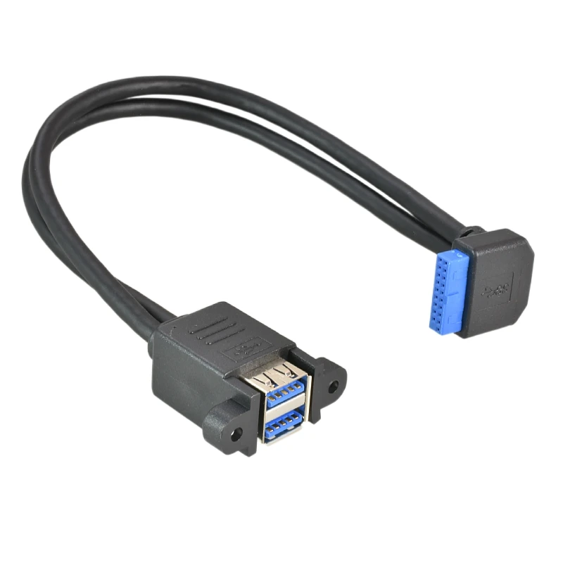 Main Board Side Bend 19P/20Pin To USB 3.0 Expansion Front Panel Bezel Cable 19 Pin Data Adapter Cable DIY Chassis Computer
Main Board Side Bend 19P/20Pin To USB 3.0 Expansion Front Panel Bezel Cable 19 Pin Data Adapter Cable DIY Chassis Computer