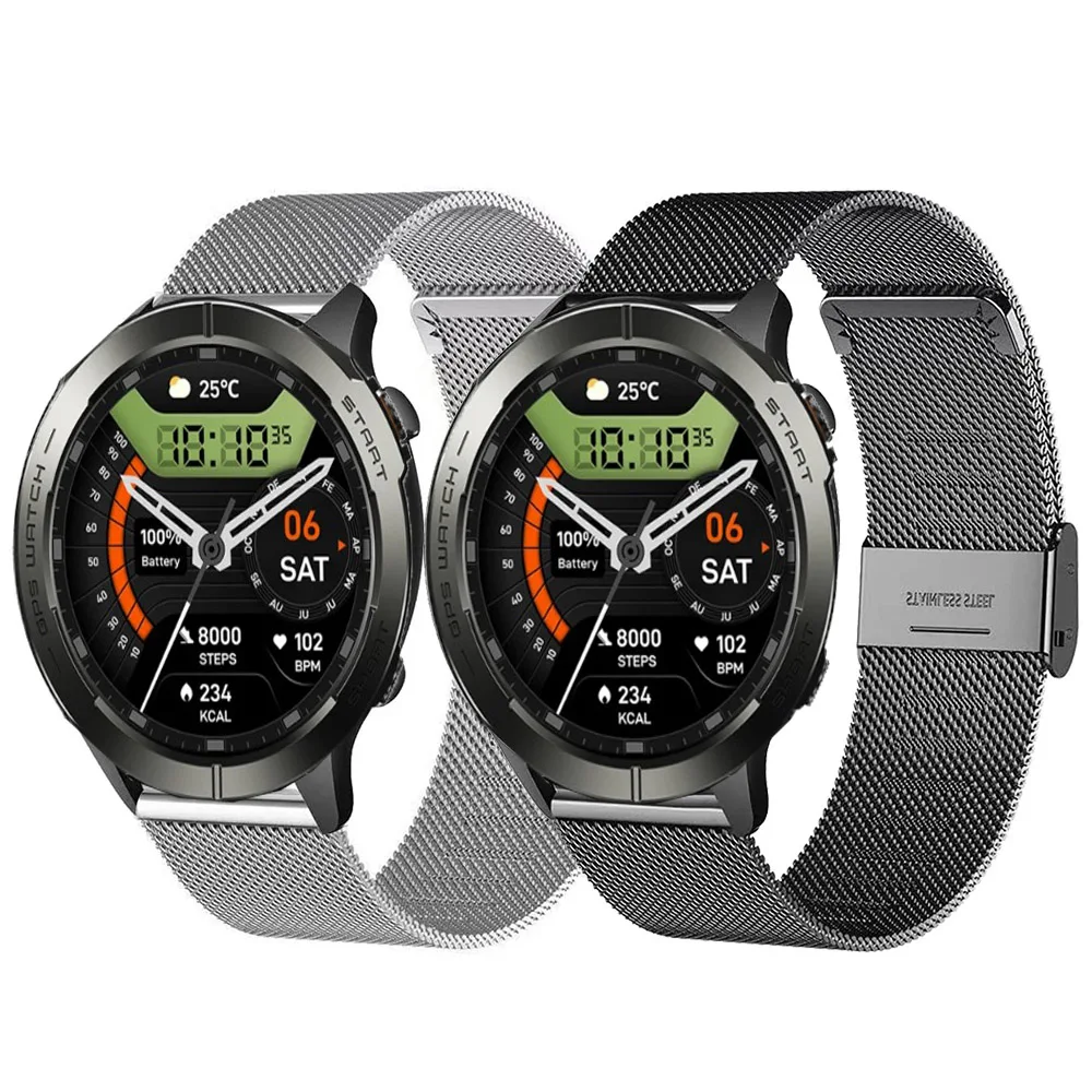 22mm Mesh Watch Band for Zeblaze Stratos 3 Pro Bracelet Wrist Strap Loop for Zeblaze Stratos 3 Pro Watchband Accessories
22mm Mesh Watch Band for Zeblaze Stratos 3 Pro Bracelet Wrist Strap Loop for Zeblaze Stratos 3 Pro Watchband Accessories