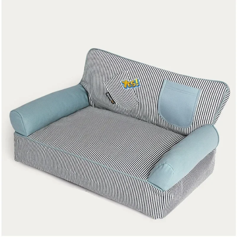 New Striped Cat and Dog Sofa Removable Pet Nest Autumn and Winter Sleeping Small and Medium Dogs Supplies Big Dog Accessories
New Striped Cat and Dog Sofa Removable Pet Nest Autumn and Winter Sleeping Small and Medium Dogs Supplies Big Dog Accessories