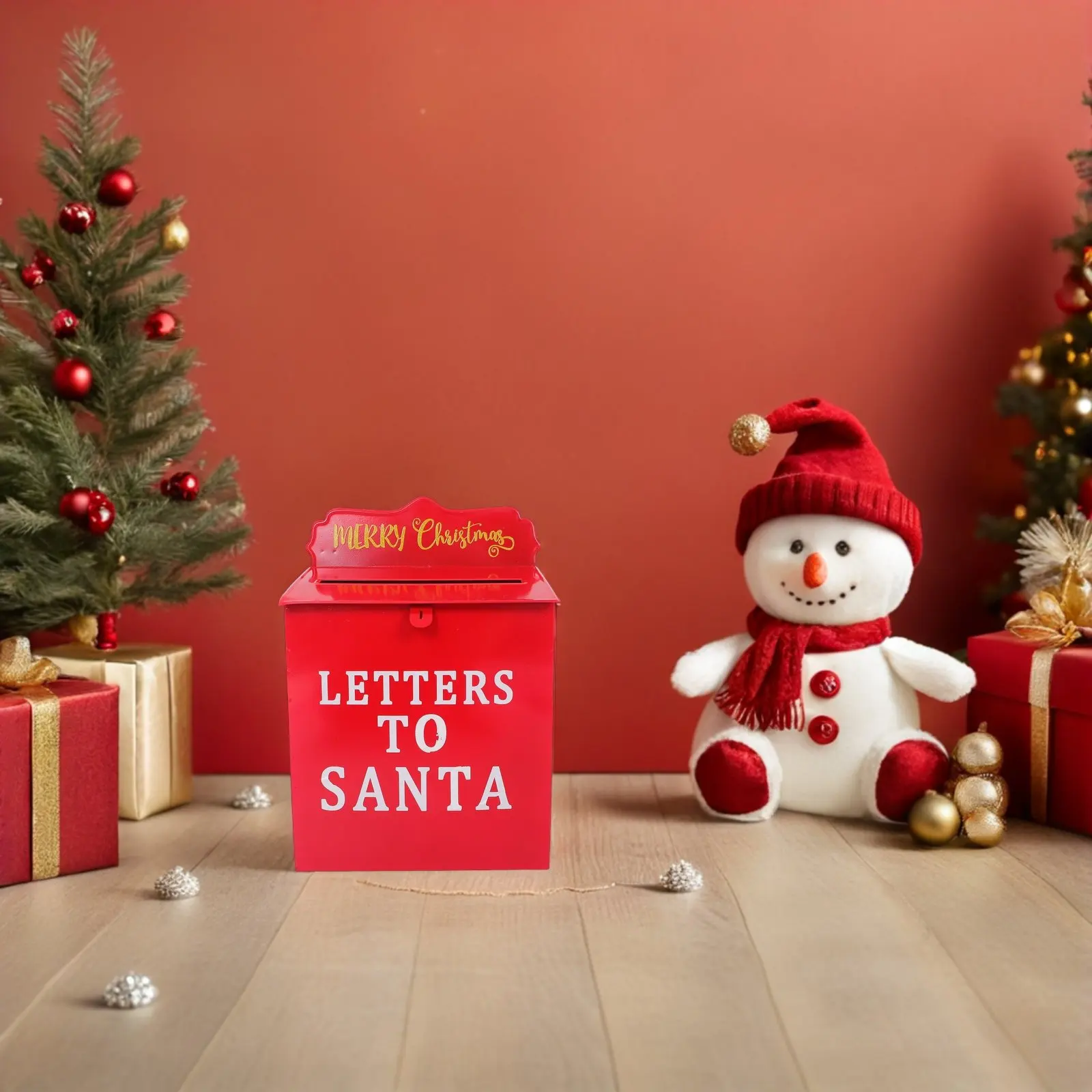 Christmas Iron Mailbox Model Decorations Wall Mounted Santa Letter Box Kids Gift Keepsake Ornaments For Home Holiday Party Decor
Christmas Iron Mailbox Model Decorations Wall Mounted Santa Letter Box Kids Gift Keepsake Ornaments For Home Holiday Party Decor