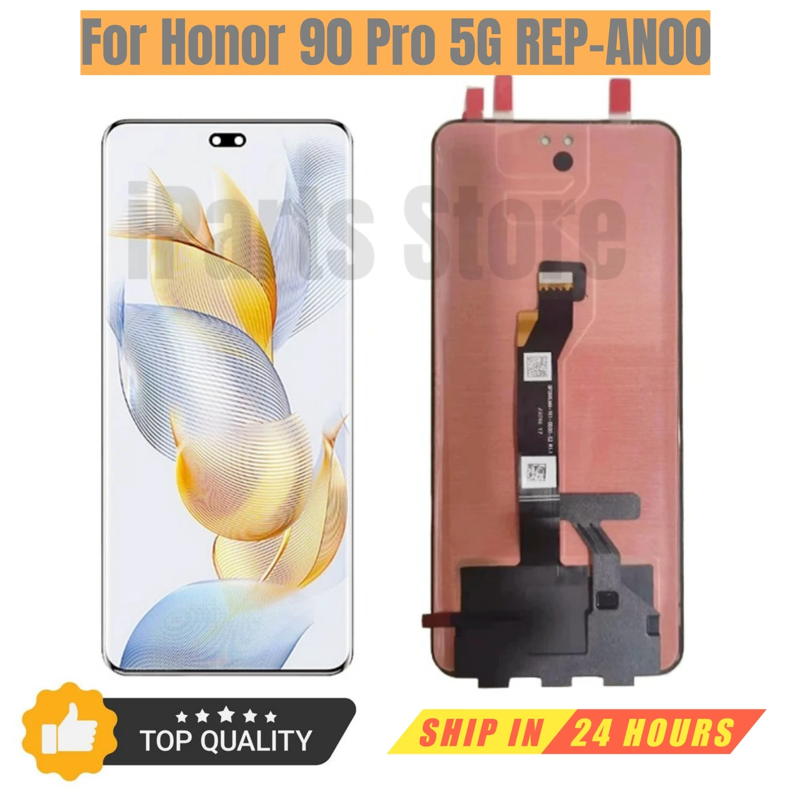 Замена iParts, новый дисплей для Honor 90 Pro 5G REP-AN00, 120 Гц, AMOLED сенсорный экран, дигитайзер в сборе, OEM класс A
Замена iParts, новый дисплей для Honor 90 Pro 5G REP-AN00, 120 Гц, AMOLED сенсорный экран, дигитайзер в сборе, OEM класс A