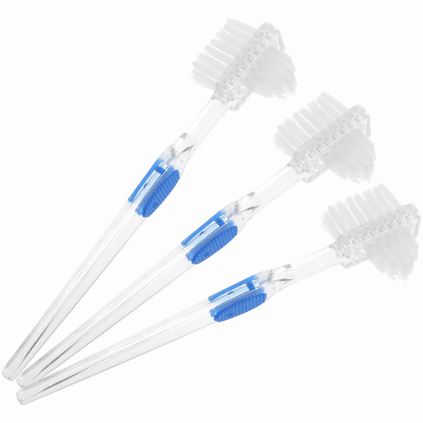 3 Pcs Double Sided Denture Cleaning Brush False Teeth Toothbrush Foldable Multi Tufted Large Removes Food Stains Effective
3 Pcs Double Sided Denture Cleaning Brush False Teeth Toothbrush Foldable Multi Tufted Large Removes Food Stains Effective
