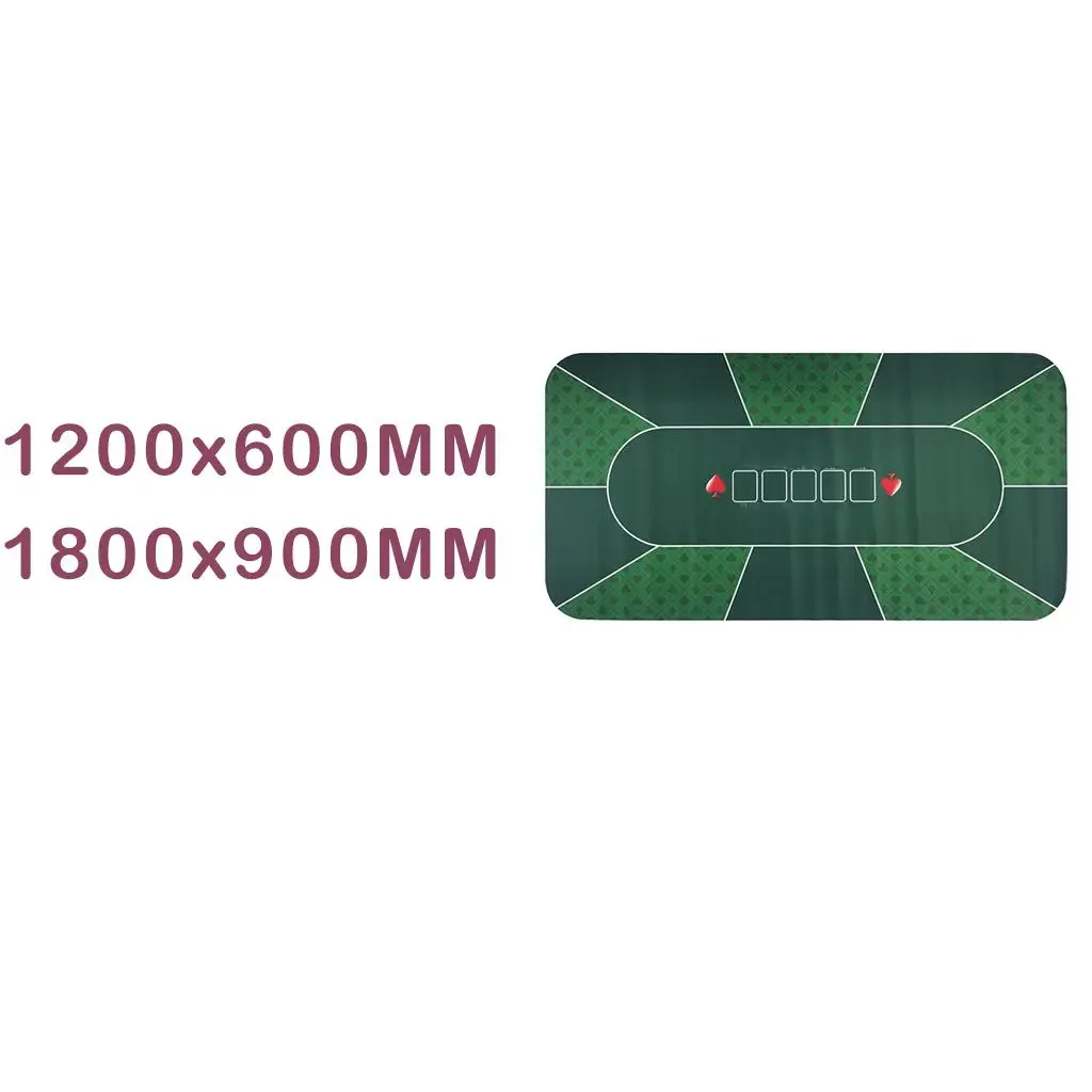 Poker Tabletop Layout Pad Multipurpose Green Felt Mat for Round Table Poker Games
Poker Tabletop Layout Pad Multipurpose Green Felt Mat for Round Table Poker Games