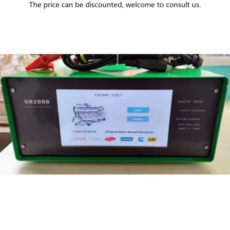 High Pressure Common Rail Injector Tester CR2000 For Testing Electromagnetic High Pressure Common Rail Injector
High Pressure Common Rail Injector Tester CR2000 For Testing Electromagnetic High Pressure Common Rail Injector