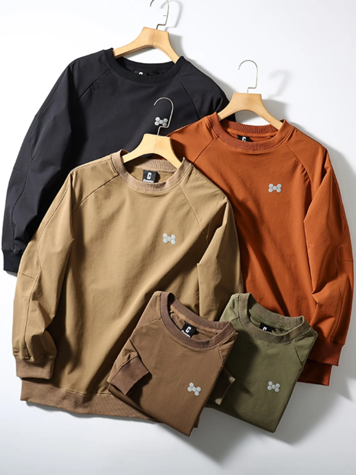 Functional Woven Elastic 3D Tailoring Moisture ng Autumn Men's round Ne oulder Insert Long Sve Casual Sweatirt
Functional Woven Elastic 3D Tailoring Moisture ng Autumn Men's round Ne oulder Insert Long Sve Casual Sweatirt