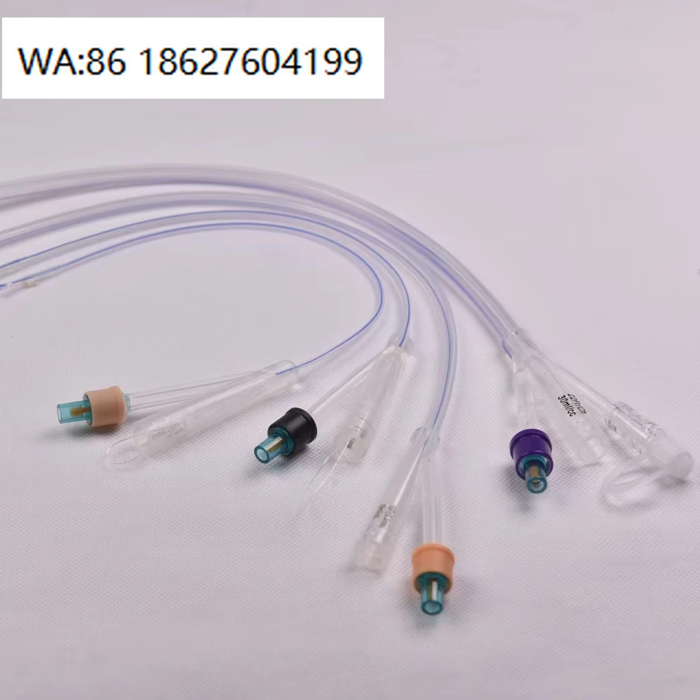 Two-way Disposable Silicone Foley Catheter Sterile Biocompatible Urethral Drainage Tube Medical Grade Consumables for Adult
Two-way Disposable Silicone Foley Catheter Sterile Biocompatible Urethral Drainage Tube Medical Grade Consumables for Adult