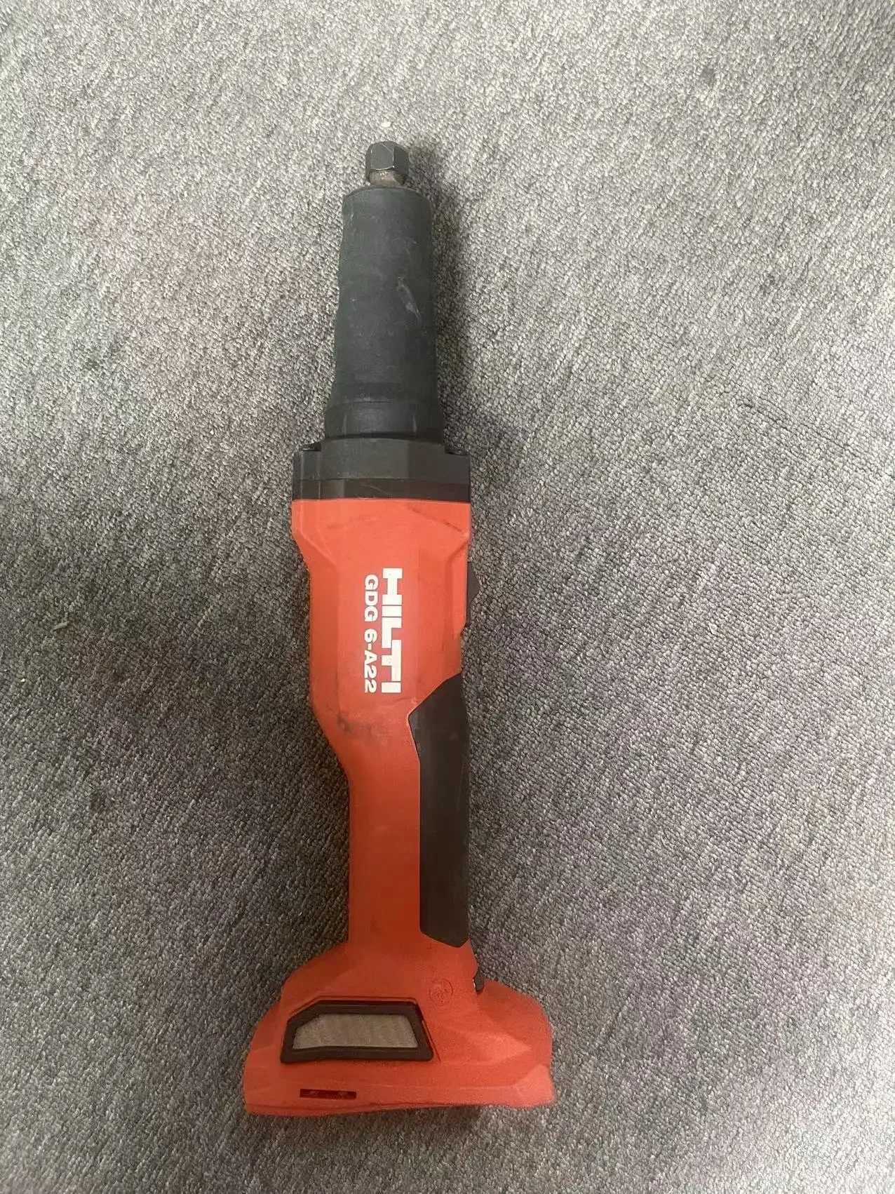 Ручная шлифовальная машина Hilti GDG 6-A22 BL, 25000 об/мин, 76 дБ, 22,2 м/s2, фунта, бескорпусный инструмент, б/у
Ручная шлифовальная машина Hilti GDG 6-A22 BL, 25000 об/мин, 76 дБ, 22,2 м/s2, фунта, бескорпусный инструмент, б/у