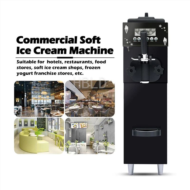 Small Stainless Steel Energy Saving Commercial Soft Ice Cream Machine for Business Use Frozen Yogurt Maker
Small Stainless Steel Energy Saving Commercial Soft Ice Cream Machine for Business Use Frozen Yogurt Maker
