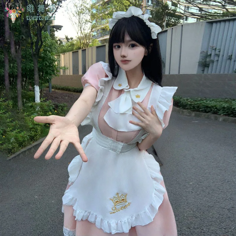 Europen Maid Uniform Sweet Cute Lolita Dress Maid Cosplay Costume Anime Coffee Shop Waitress Maid Dress With Apron Fancy Outfit
Europen Maid Uniform Sweet Cute Lolita Dress Maid Cosplay Costume Anime Coffee Shop Waitress Maid Dress With Apron Fancy Outfit