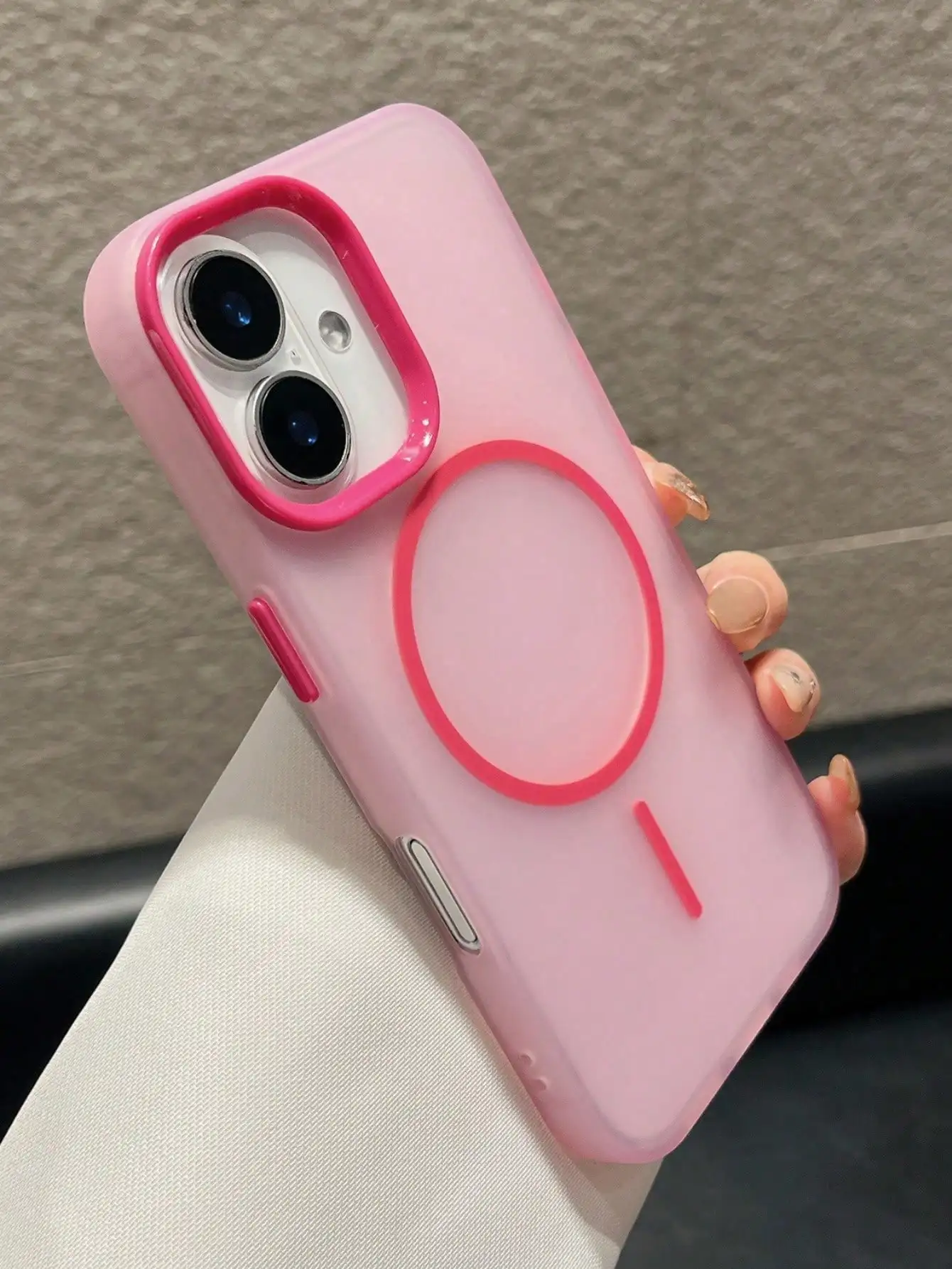 Transparent Magnetic Phone Case With Wireless Charging Ring For iPhone 17 16 15 14 13 12 11 Pro Max
Transparent Magnetic Phone Case With Wireless Charging Ring For iPhone 17 16 15 14 13 12 11 Pro Max