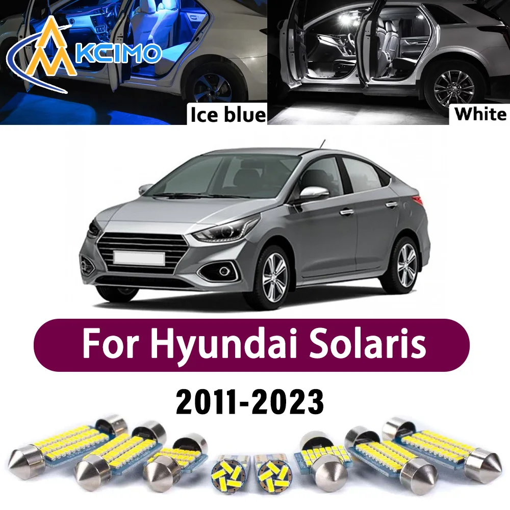 High Lumen CANBUS Error Free LED Interior Light Kit For Hyundai Solaris 2011-2023 Easy Install Trunk Reading Dome Lamp Bulbs Set
High Lumen CANBUS Error Free LED Interior Light Kit For Hyundai Solaris 2011-2023 Easy Install Trunk Reading Dome Lamp Bulbs Set