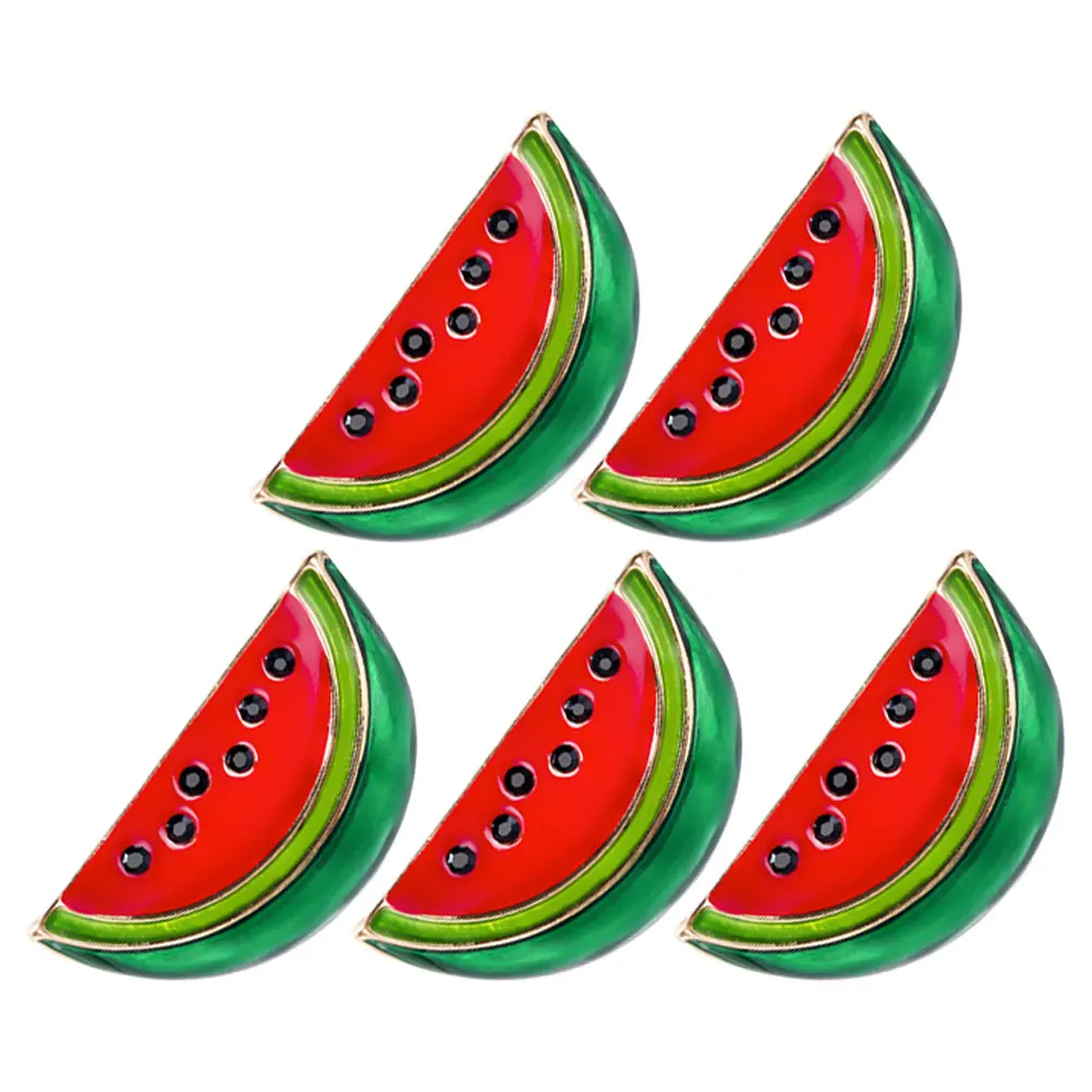 5 Pcs Watermelon Brooch Cute Dress Clips Hairpin Collar For Women Sweater Shawl Shirt Cartoon Miss
5 Pcs Watermelon Brooch Cute Dress Clips Hairpin Collar For Women Sweater Shawl Shirt Cartoon Miss