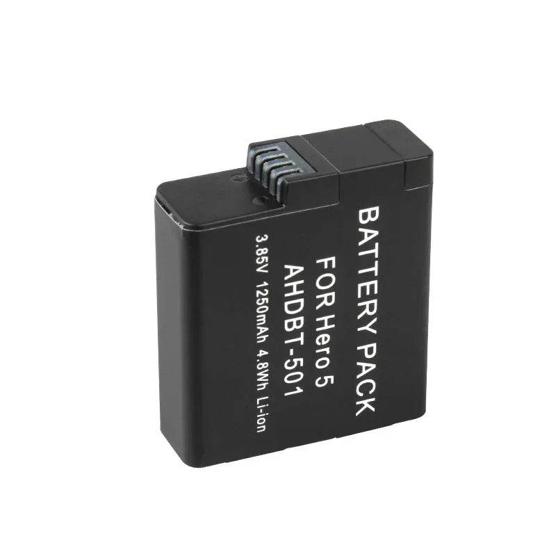 Литиевая батарея AHDBT-501, 1250 мАч, подходит для Gopro HERO5/6/7 BT-501 AHDBT-001, полностью декодированная батарея для спортивной камеры
Литиевая батарея AHDBT-501, 1250 мАч, подходит для Gopro HERO5/6/7 BT-501 AHDBT-001, полностью декодированная батарея для спортивной камеры