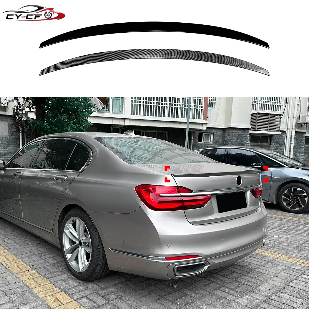 Rear Trunk Spoiler Wing Lip for BMW 7 Series G11 G12 2016-2022 Rear Roof Diffuser Body Kits Tail Fin Accessories Exterior Parts
Rear Trunk Spoiler Wing Lip for BMW 7 Series G11 G12 2016-2022 Rear Roof Diffuser Body Kits Tail Fin Accessories Exterior Parts