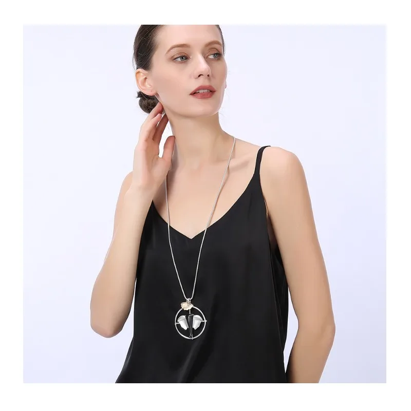Popular Jewelry Retro Autumn and Winter Simple Elephant Long Women's Alloy Necklace Sweater Chain
Popular Jewelry Retro Autumn and Winter Simple Elephant Long Women's Alloy Necklace Sweater Chain