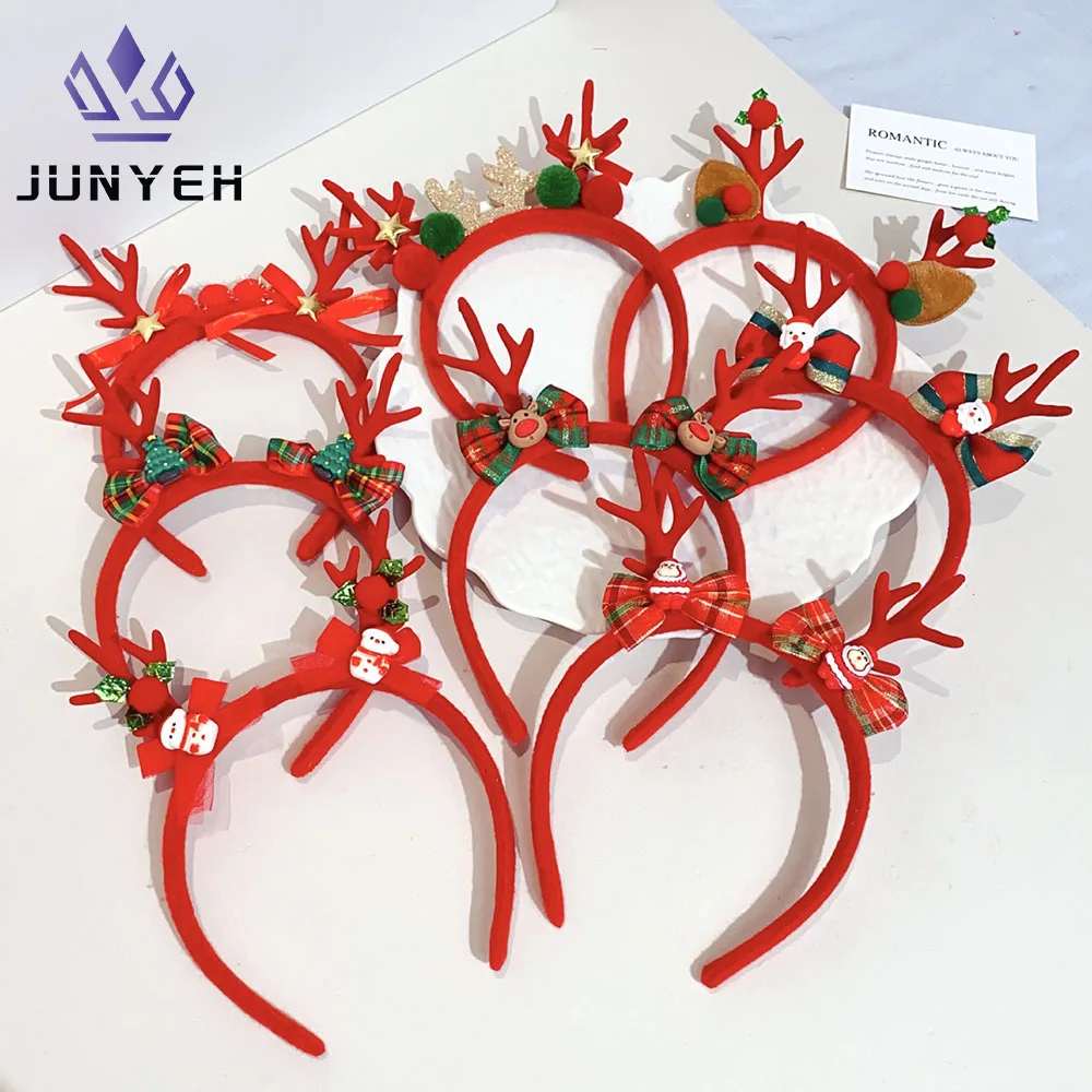 Fashion Christmas Girls Kids Headbands Cosplay Cartoon Elk Snowflake Tree Hairband Christmas Party Gifts Hair Accessories
Fashion Christmas Girls Kids Headbands Cosplay Cartoon Elk Snowflake Tree Hairband Christmas Party Gifts Hair Accessories