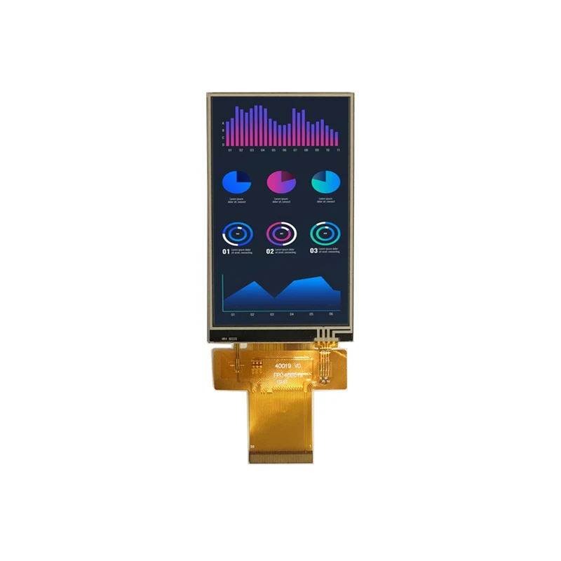 4,0-дюймовый 480x800 ST7701S 3SPI + 16/18/24-битный интерфейс RGB с полным углом обзора IPS LCD с резистивной сенсорной панелью
4,0-дюймовый 480x800 ST7701S 3SPI + 16/18/24-битный интерфейс RGB с полным углом обзора IPS LCD с резистивной сенсорной панелью