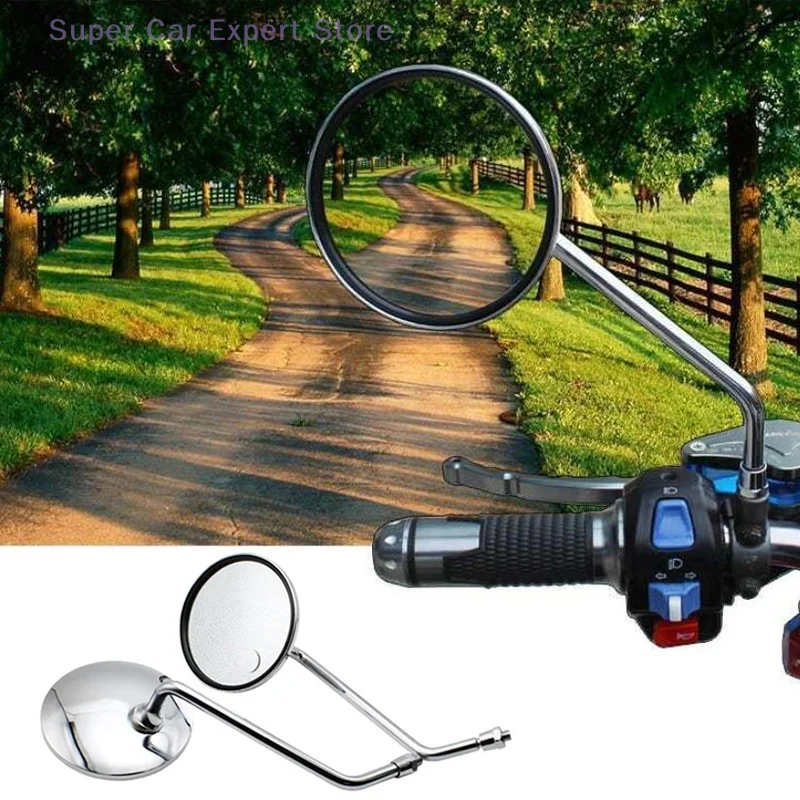Motorcycle Side Mirrors Replacement For T100 8mm Chrome Motorcycle Rearview Mirror Motorcycle Accessories
Motorcycle Side Mirrors Replacement For T100 8mm Chrome Motorcycle Rearview Mirror Motorcycle Accessories