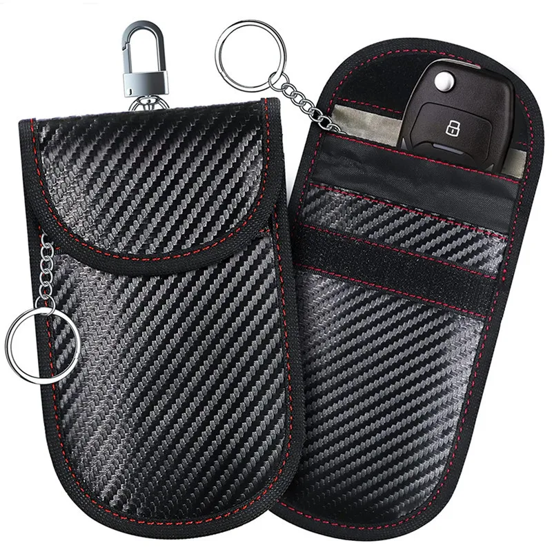 Car Keys Case FOB Signal Blocker Bag RFID Shielding Key Credit Card Bags Organizer for Privacy Protection Blocking Accessories
Car Keys Case FOB Signal Blocker Bag RFID Shielding Key Credit Card Bags Organizer for Privacy Protection Blocking Accessories