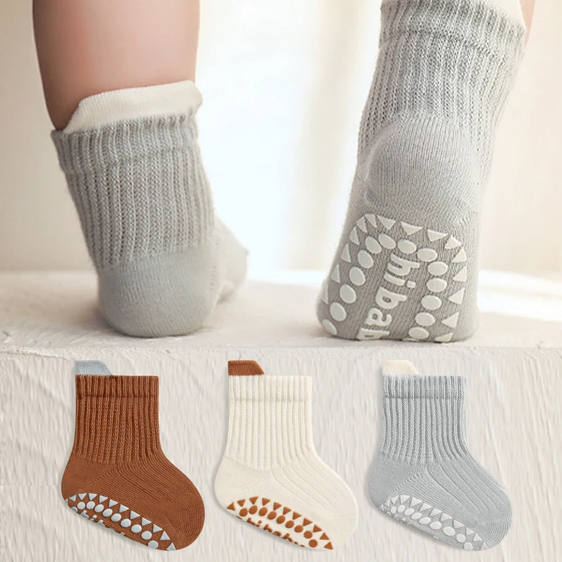 3Pairs Kawaii Macaron Color Kids Cotton Socks Boys And Girls Cute Comfy Breathable Baby Non-slip Floor Socks Indoor Rubber Sock
3Pairs Kawaii Macaron Color Kids Cotton Socks Boys And Girls Cute Comfy Breathable Baby Non-slip Floor Socks Indoor Rubber Sock