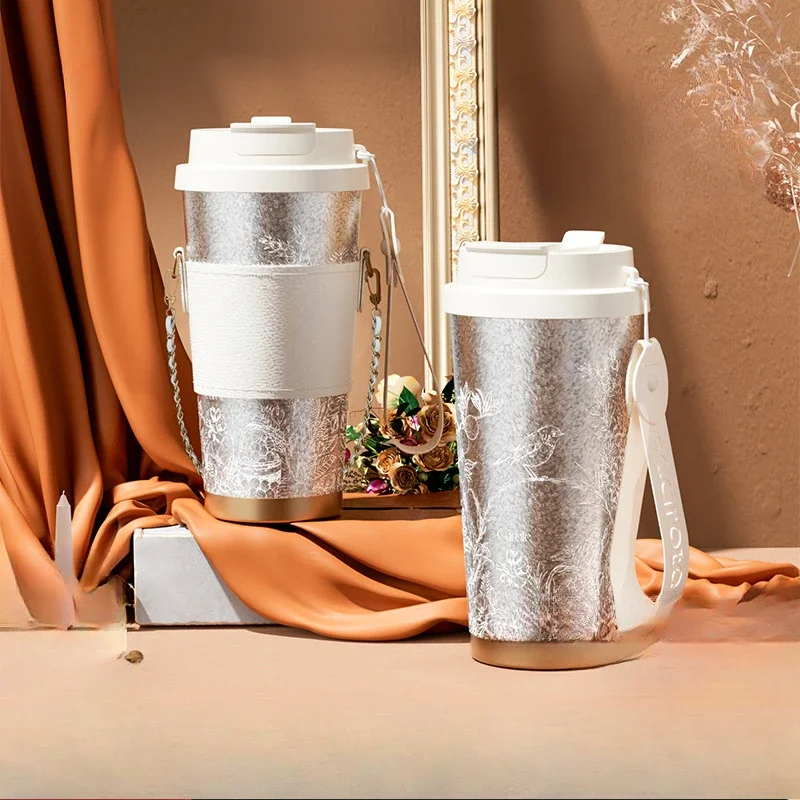 pure titanium thermos mug portable coffee mug high-end straw water cup large capacity titanium mug for birthday gifts
pure titanium thermos mug portable coffee mug high-end straw water cup large capacity titanium mug for birthday gifts