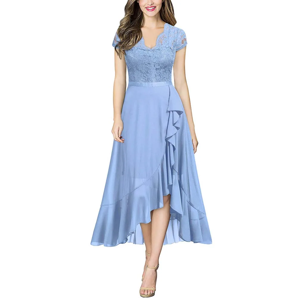 Exquisite Women's V Neck Elegant Lace Applique Ruffle Mother of The Bride Dresses Dress ALine Customized 2025
Exquisite Women's V Neck Elegant Lace Applique Ruffle Mother of The Bride Dresses Dress ALine Customized 2025
