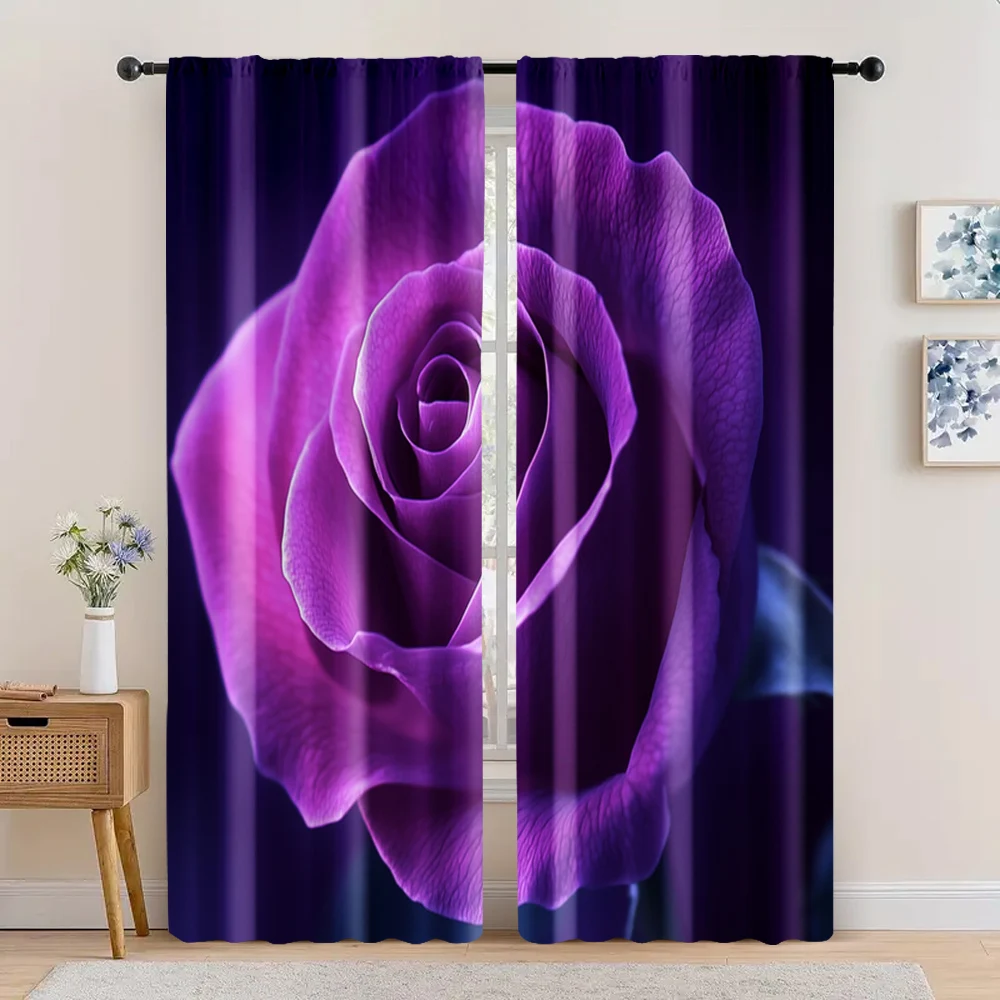2pc, Window Curtains beautiful flowers Fabric,Without Electricity Festive Holiday Use for Apartment decoration
2pc, Window Curtains beautiful flowers Fabric,Without Electricity Festive Holiday Use for Apartment decoration