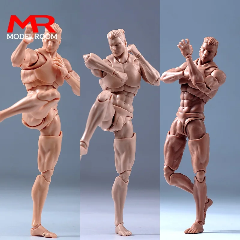 Third Part 1/12 Scale Super Flexible Male Joint Body 16.5cm Soldier Muscle Strong Articulated Action Figure Body Doll
Third Part 1/12 Scale Super Flexible Male Joint Body 16.5cm Soldier Muscle Strong Articulated Action Figure Body Doll