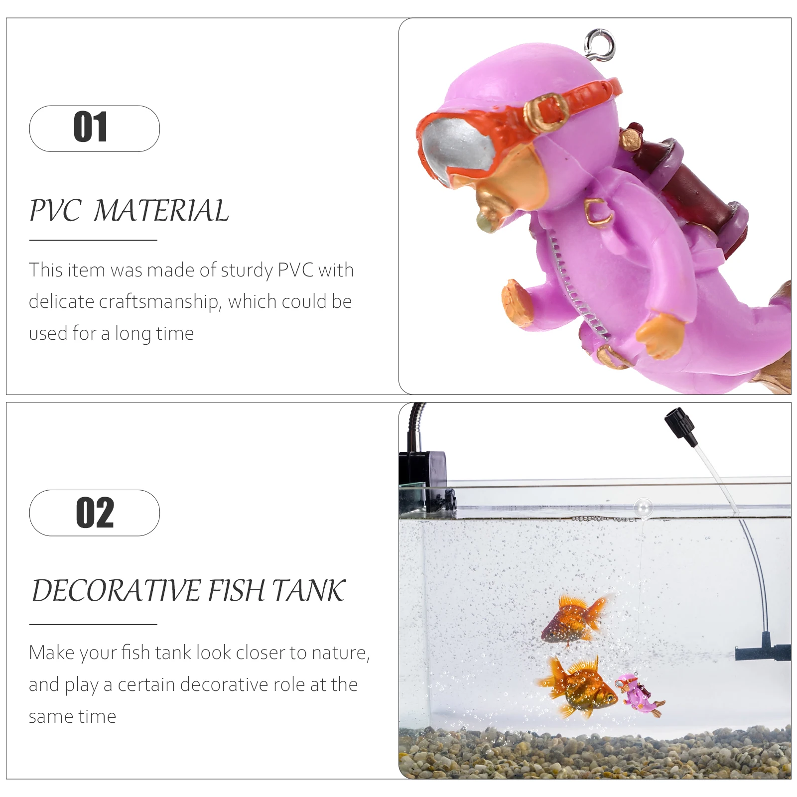 Decoration Floating Ornament Decoration Sturdy Pvc Corrosion Resistant Safe For Fish Tank Simulated Landscape Decor Fish Tank
Decoration Floating Ornament Decoration Sturdy Pvc Corrosion Resistant Safe For Fish Tank Simulated Landscape Decor Fish Tank