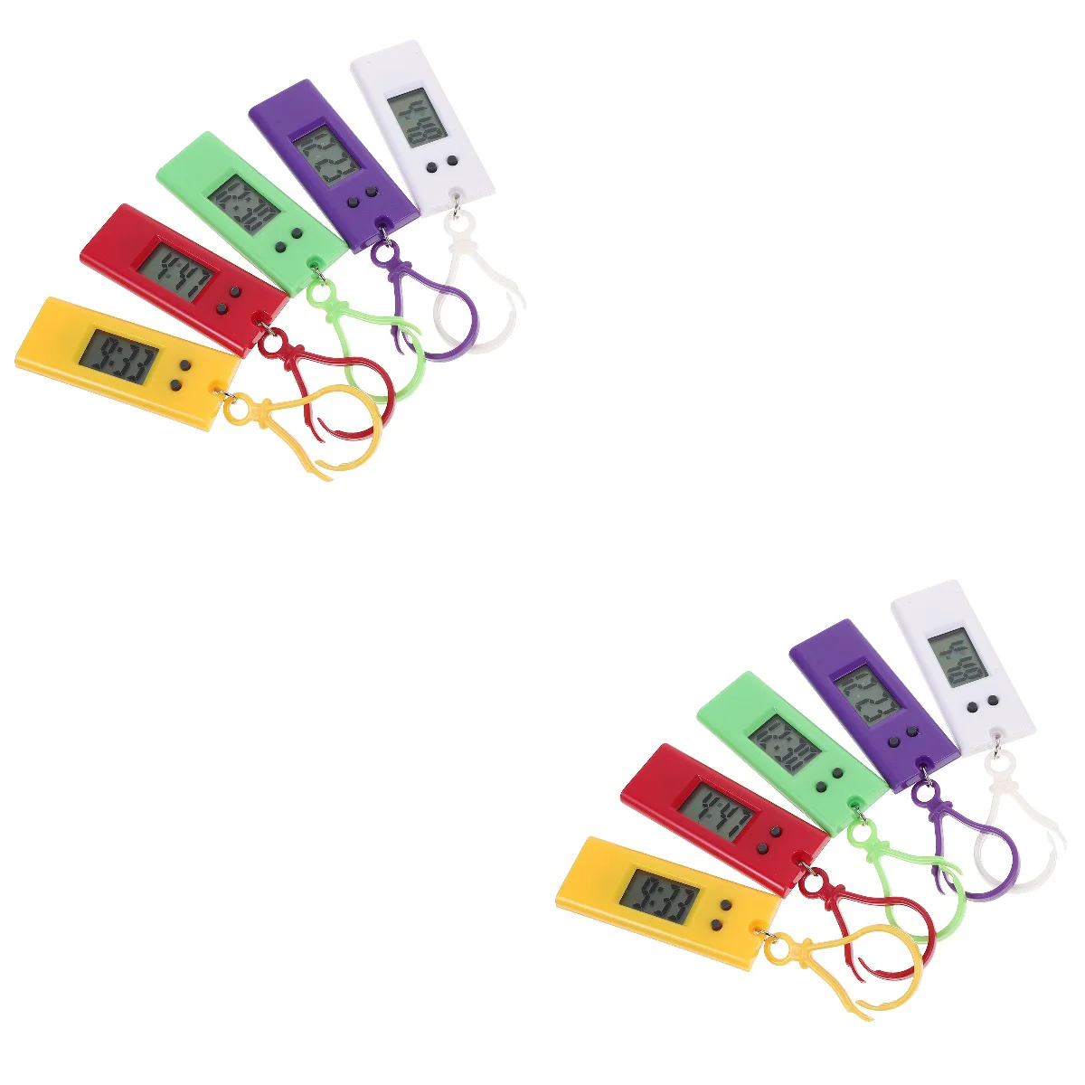 2 Pieces Alarm Clock Pocket and Chain Watches Mini Mechanical Kids Toy for Men Key 
2 Pieces Alarm Clock Pocket and Chain Watches Mini Mechanical Kids Toy for Men Key