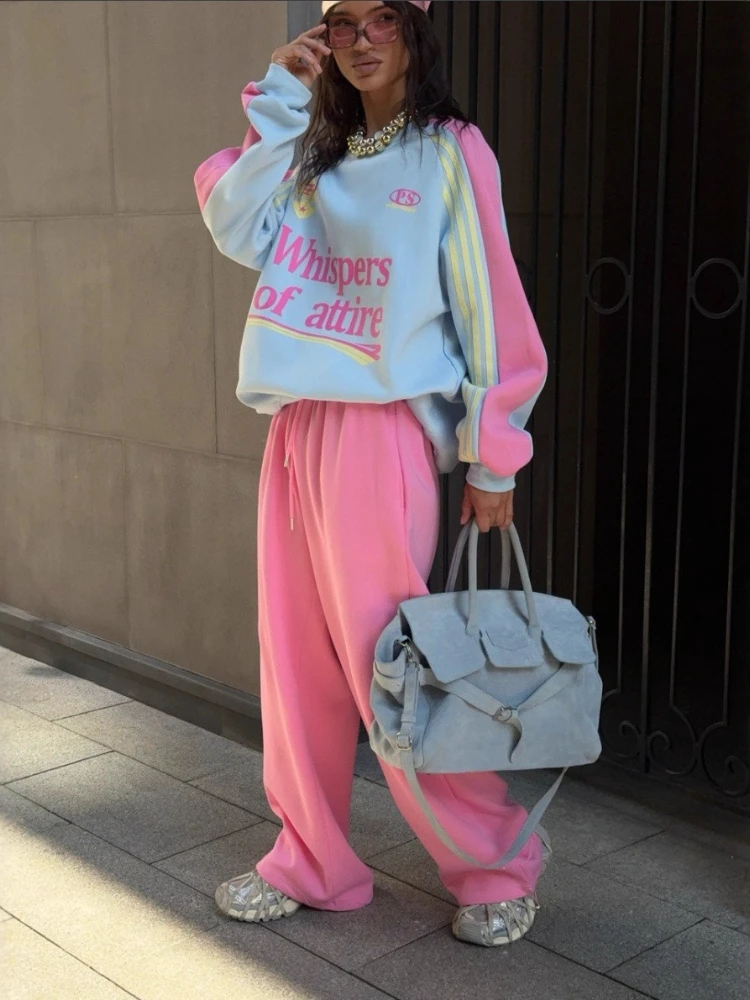 2025 New Arrival Women's Suit Set High-End Autumn and Winter Hoodie with Color Block Pants Two-Piece Outfit European American
2025 New Arrival Women's Suit Set High-End Autumn and Winter Hoodie with Color Block Pants Two-Piece Outfit European American
