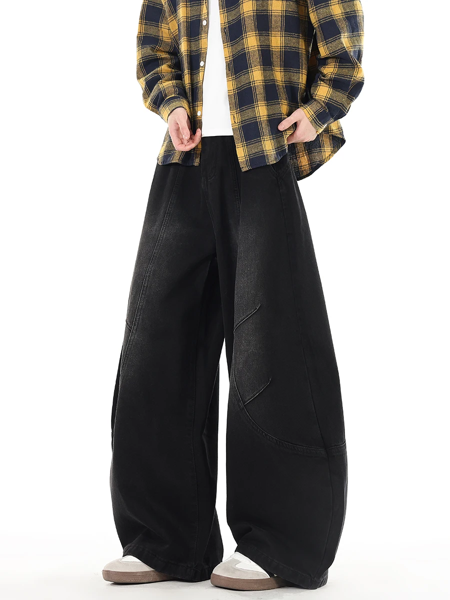 Boyue American Sle Waed Vintage Jeans Men Women Loose Wide Leg Long Casual Design Sense Knife Pants Ladies Jeans
Boyue American Sle Waed Vintage Jeans Men Women Loose Wide Leg Long Casual Design Sense Knife Pants Ladies Jeans
