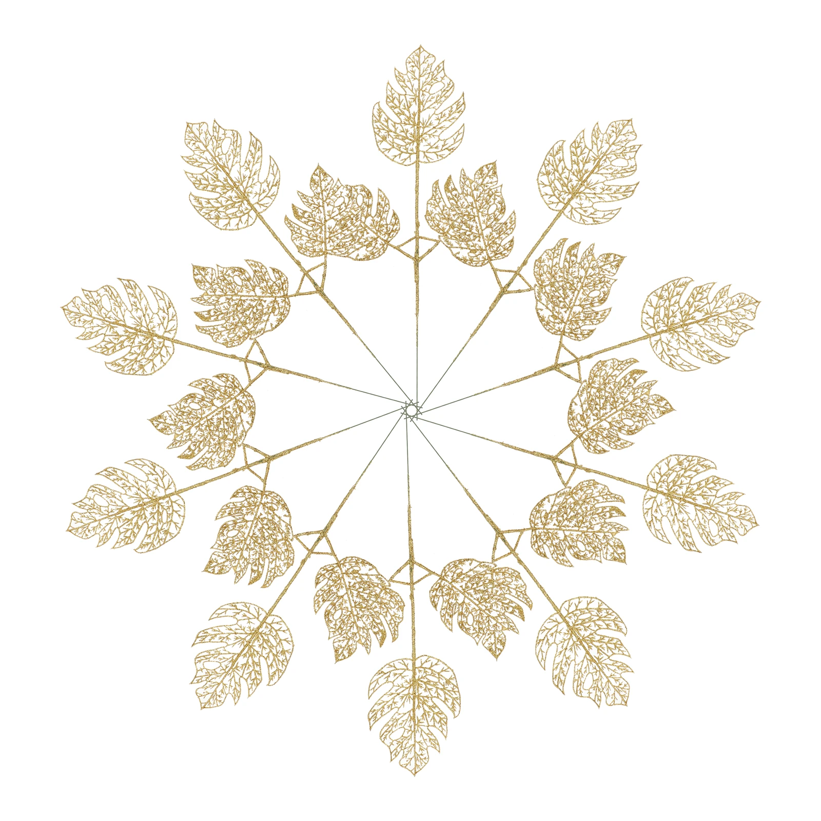 10 Pcs Simulated Leaves Premium PE Material Reusable Glitter Leaf Decor for Christmas Tree Party Wreath Craft Adornment
10 Pcs Simulated Leaves Premium PE Material Reusable Glitter Leaf Decor for Christmas Tree Party Wreath Craft Adornment