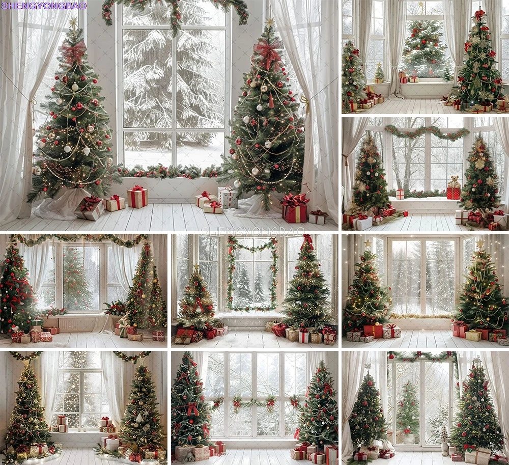 Festive Christmas Room Fireplace Photography Backdrops Winter New Year Holidays Party Xmas Tree Window Photo Background BR-23
Festive Christmas Room Fireplace Photography Backdrops Winter New Year Holidays Party Xmas Tree Window Photo Background BR-23
