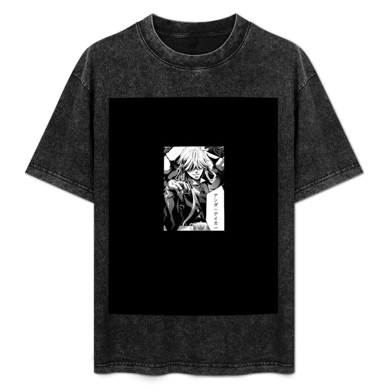 Undertaker Black Butler T-Shirt Plus Size Basic Short Sleeve Top
Undertaker Black Butler T-Shirt Plus Size Basic Short Sleeve Top