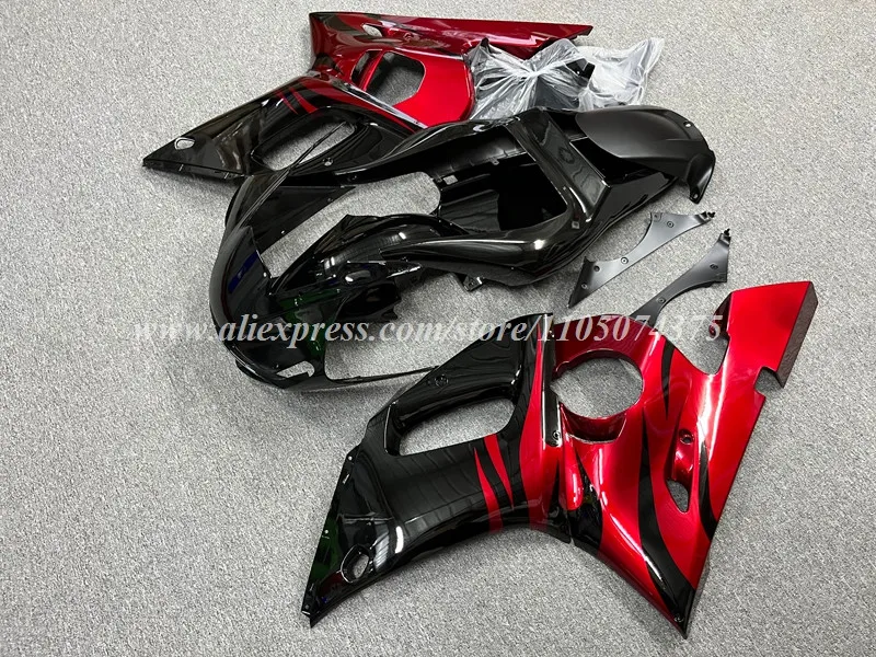 4Gifts New ABS Motorcycle Fairings Kit Fit For YAMAHA R6 1998 1999 2000 2001 2002 Bodywork Set Custom Black Red
4Gifts New ABS Motorcycle Fairings Kit Fit For YAMAHA R6 1998 1999 2000 2001 2002 Bodywork Set Custom Black Red