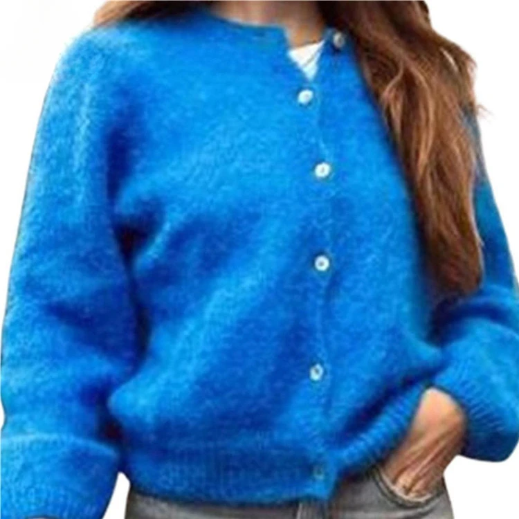 Women Fashion Cardigan Classical Solid Color Long Sleeve Sweater Button-Down Fall Casual Loose Soft Knit Coat
Women Fashion Cardigan Classical Solid Color Long Sleeve Sweater Button-Down Fall Casual Loose Soft Knit Coat
