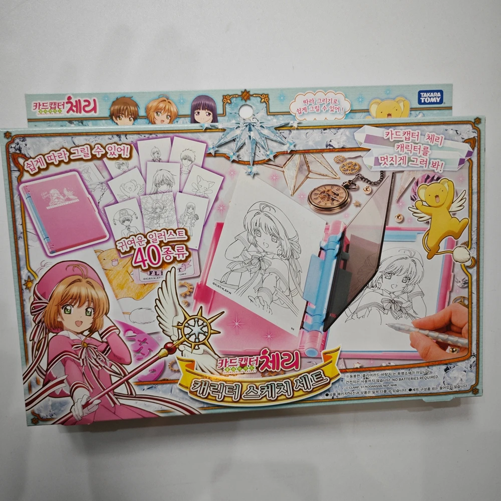 Корейский Ver TAKARA Card Captor Cherry Sakura Clear Card маленькая подставка для рисования детские подарки
Корейский Ver TAKARA Card Captor Cherry Sakura Clear Card маленькая подставка для рисования детские подарки