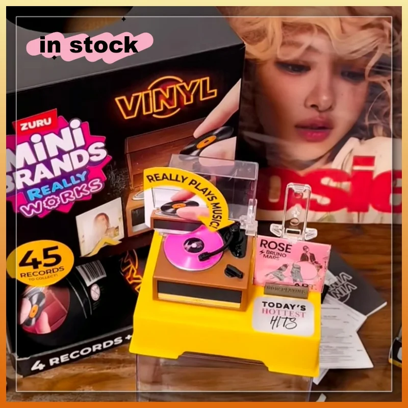 New Hot Zuru Mini Brands Vinyl Surprise Ball Mini Playable Records Ideal Collectible Gift For Music Lovers Miniature Toy Gifts
New Hot Zuru Mini Brands Vinyl Surprise Ball Mini Playable Records Ideal Collectible Gift For Music Lovers Miniature Toy Gifts