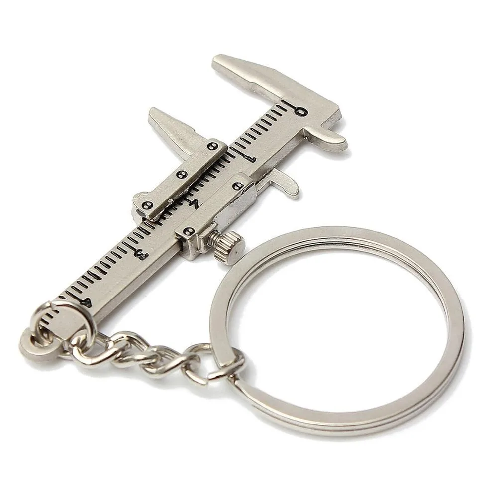 1Piece New Portable Mini Metal Ruler Vernier Caliper Ruler Key Chain Movable Vernier Caliper Ruler Model Keychain
1Piece New Portable Mini Metal Ruler Vernier Caliper Ruler Key Chain Movable Vernier Caliper Ruler Model Keychain